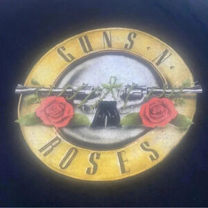 Men’s Vintage Guns and Roses TShirt Black Size 2XL